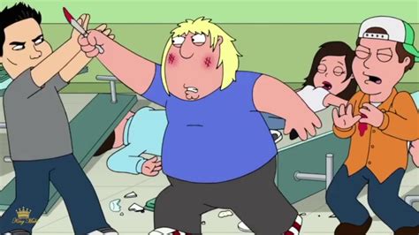 family guy episode chris and meg fight school|justine sacco family guy.